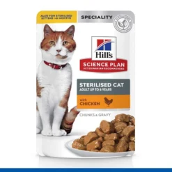 Hills Science Plan Feline Sterilised Cat Adult Huhn Frischebeutel 12 X 85 G Huhn Frischebeutel -Deutschland Kuschel Pet Verkaufs-Shop 0iIyHllnAnHW 52742194103 5