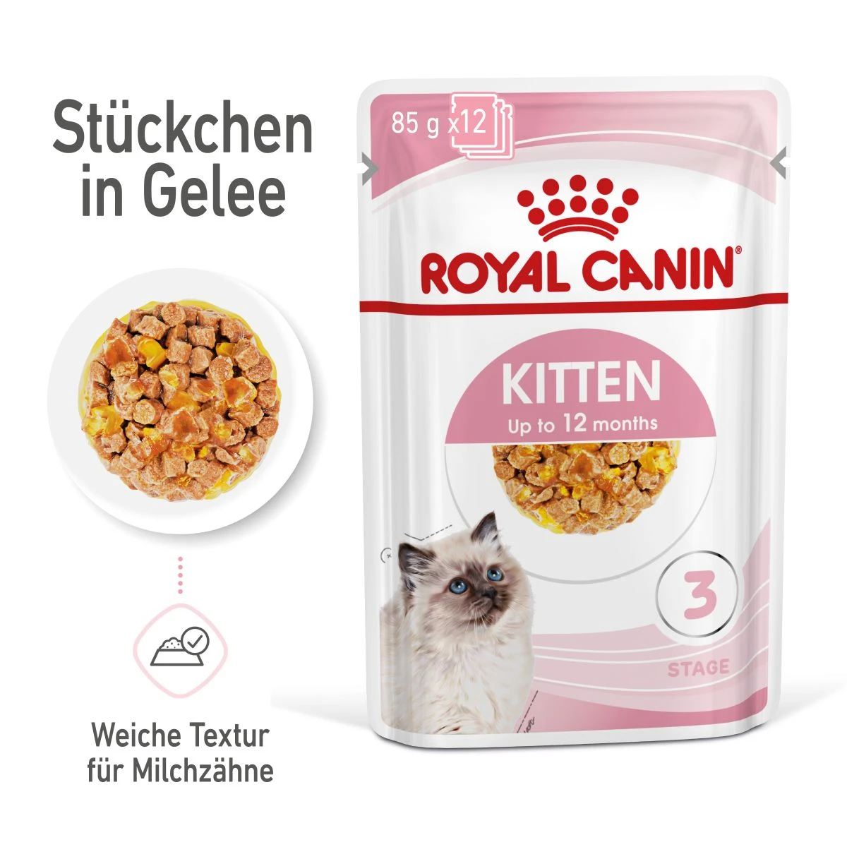 Royal Canin Kitten Frischebeutel Mit Gelee 12 X 85 G In Gelee Frischebeutel 3 Royal Canin Kitten Frischebeutel Mit Gelee 12 X 85 G In Gelee Frischebeutel