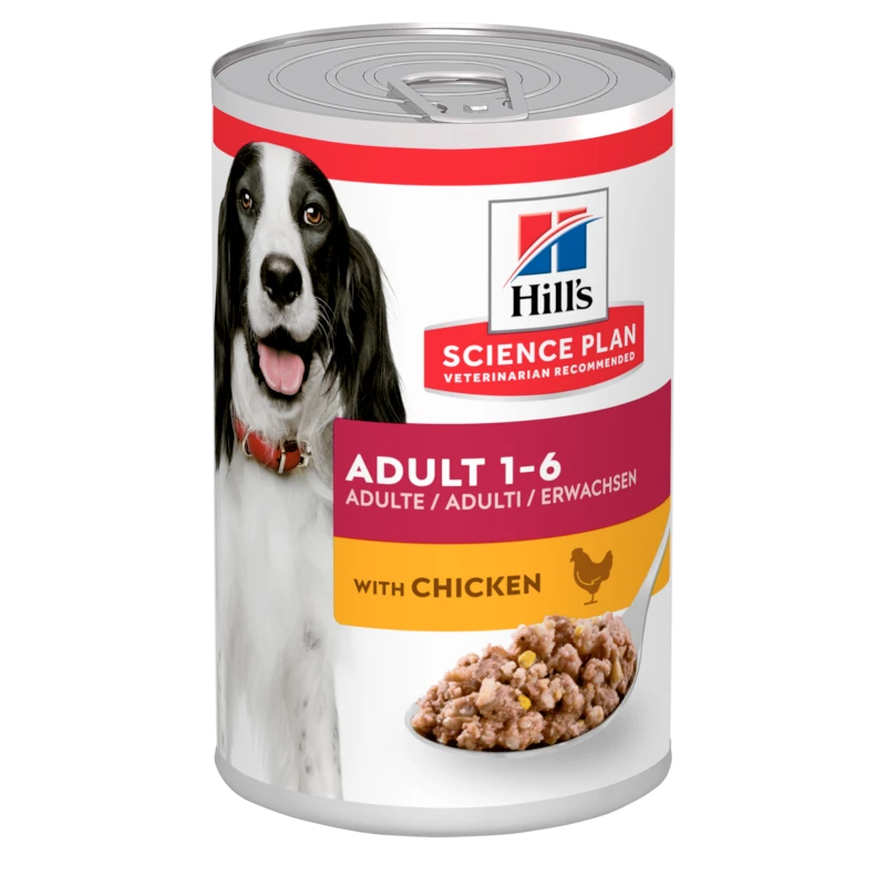 Hills Science Plan Canine Adult Huhn Dosenfutter Für Hunde 12 X 370 G Dosenfutter Mit Huhn 3 Hills Science Plan Canine Adult Huhn Dosenfutter Für Hunde 12 X 370 G Dosenfutter Mit Huhn