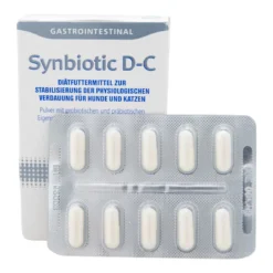 Dechra Synbiotic D-C Für Hunde 50 Synbiotic Kapseln