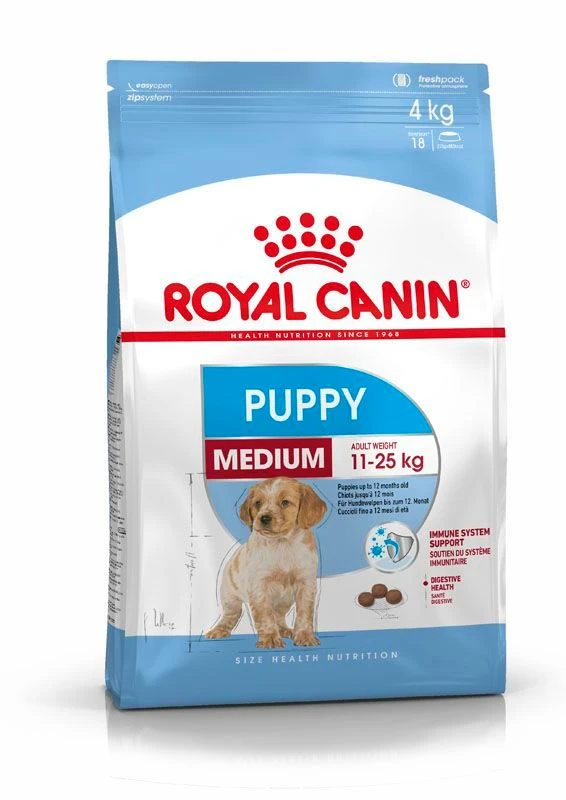 Royal Canin Medium Puppy Für Welpen Mittelgroßer Hunderassen 4 Kg Trockenfutter 3 Royal Canin Medium Puppy Für Welpen Mittelgroßer Hunderassen 4 Kg Trockenfutter