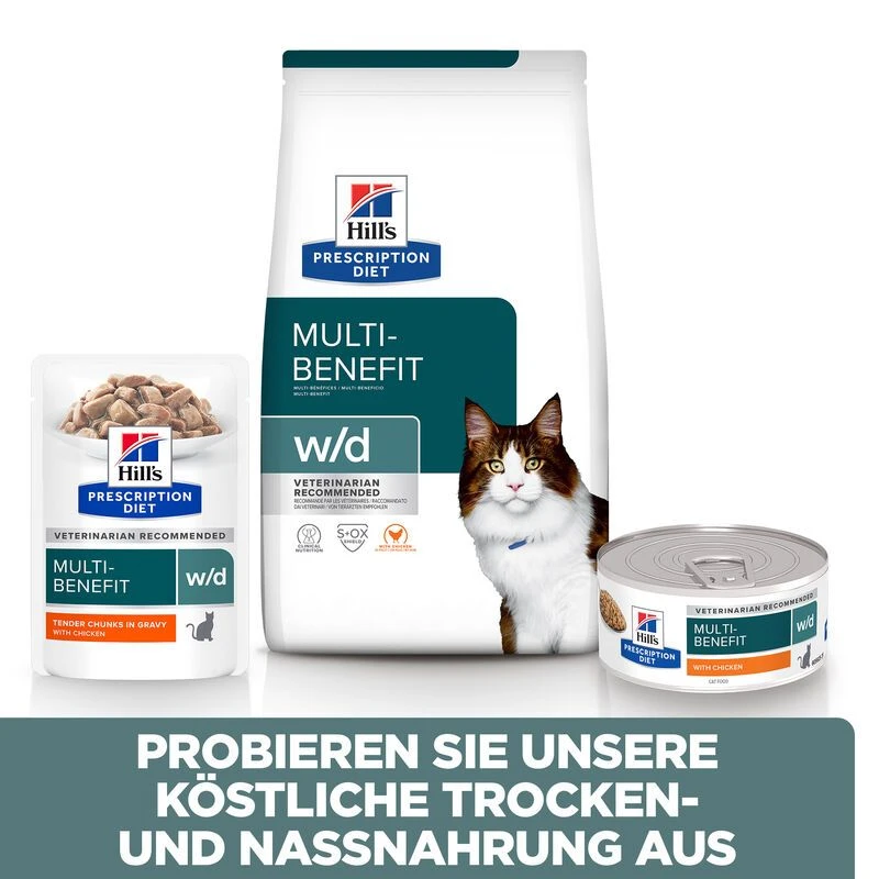 Hills Feline W/d Multi-Benefit Huhn Frischebeutel Für Katzen 12 X 85 G Frischebeutel Mit Huhn 7 Hills Feline W/d Multi-Benefit Huhn Frischebeutel Für Katzen 12 X 85 G Frischebeutel Mit Huhn – Bild 5