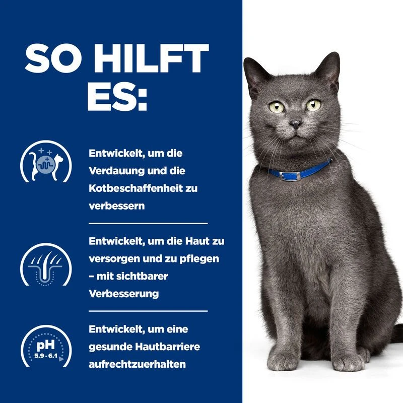Hills D/d Katze Trockenfutter Für Sensible Katzen 1,5 Kg D/d Ente Mit Grünen Erbsen 6 Hills D/d Katze Trockenfutter Für Sensible Katzen 1,5 Kg D/d Ente Mit Grünen Erbsen – Bild 4