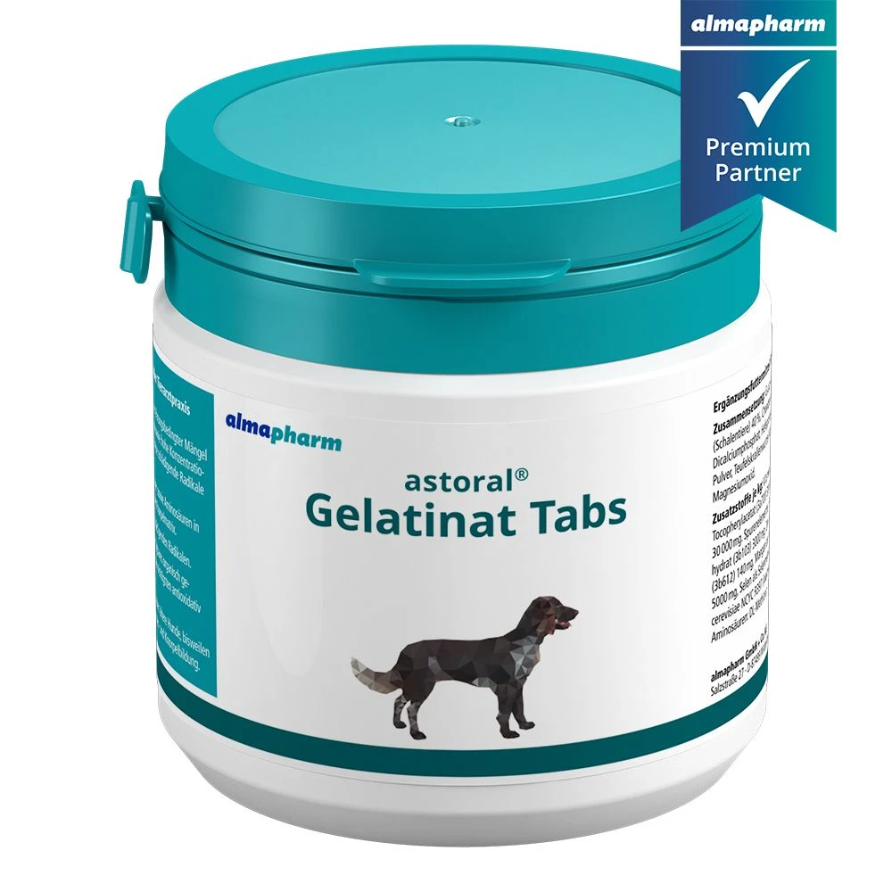 Almapharm Astoral Gelatinat Tabs 30 Tabletten Für Hunde 3 Almapharm Astoral Gelatinat Tabs 30 Tabletten Für Hunde