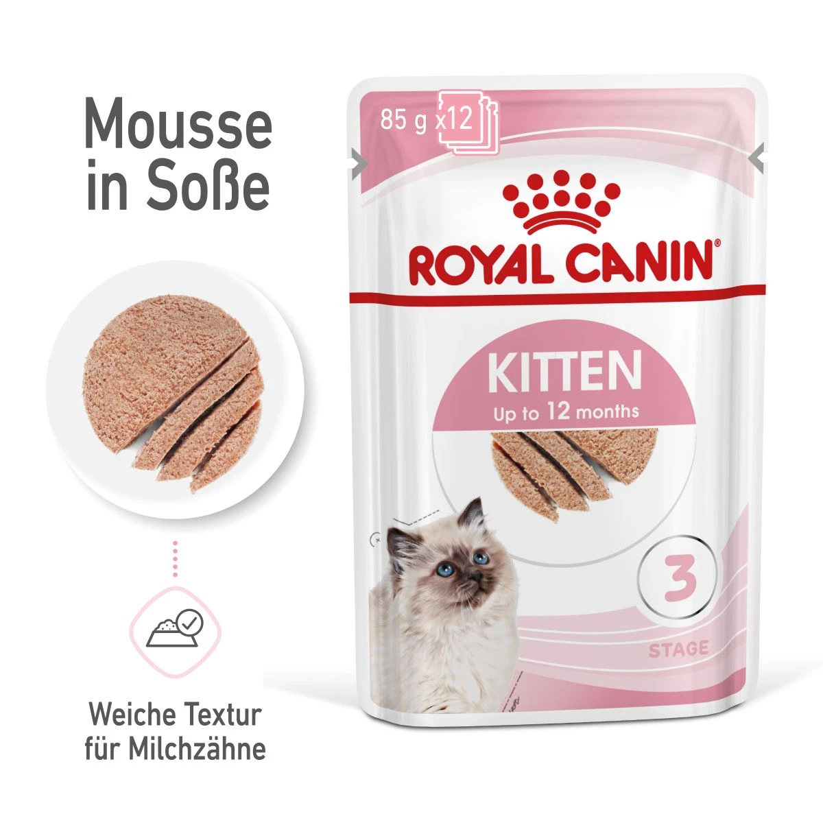 Royal Canin Kitten Frischebeutel Mousse 12 X 85 G Mousse Frischebeutel 3 Royal Canin Kitten Frischebeutel Mousse 12 X 85 G Mousse Frischebeutel