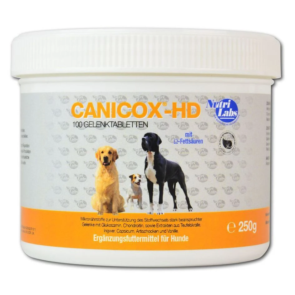 NutriLabs Canicox-HD Kautabletten Für Hunde Gelenke 100 Gelenktabletten 4 NutriLabs Canicox-HD Kautabletten Für Hunde Gelenke 100 Gelenktabletten – Bild 2
