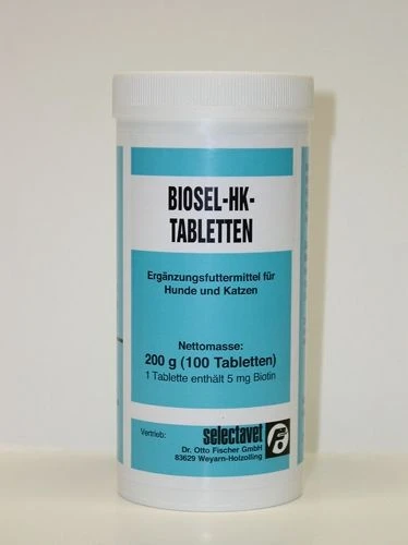 Selectavet Biosel-HK Tabletten Für Hund Und Katze 100 Tabletten Biosel-HK 3 Selectavet Biosel-HK Tabletten Für Hund Und Katze 100 Tabletten Biosel-HK