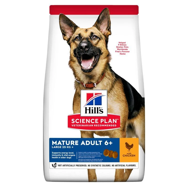 Hills Science Plan Canine Mature Adult 6+ Large Breed Hund Trockenfutter 14 Kg Trockenfutter Mit Huhn 3 Hills Science Plan Canine Mature Adult 6+ Large Breed Hund Trockenfutter 14 Kg Trockenfutter Mit Huhn