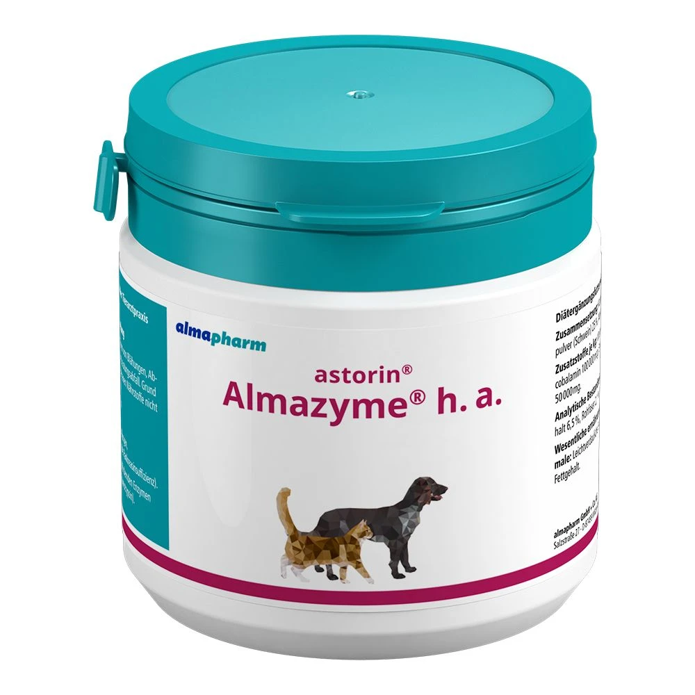 Almapharm Almazyme H.a. Für Hund + Katze 100 G Astorin Almazyme HA Für Katzen 5 Almapharm Almazyme H.a. Für Hund + Katze 100 G Astorin Almazyme HA Für Katzen – Bild 3