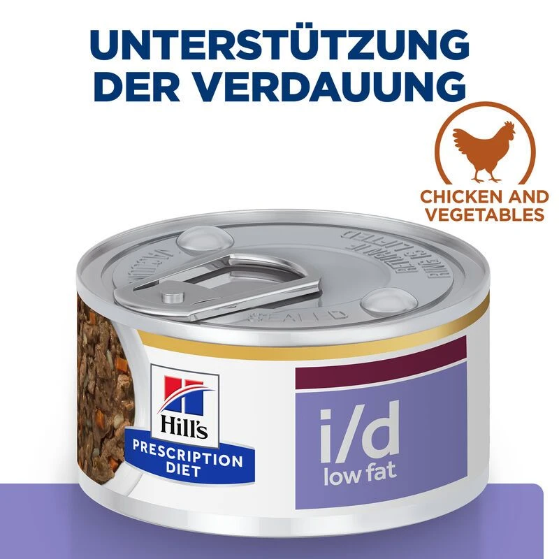 Hills I/d Low Fat Mini Ragout Dosenfutter Für Hunde 24 X 156 G Dosenfutter Ragout Mit ActiveBiome+ Für Hunde 4 Hills I/d Low Fat Mini Ragout Dosenfutter Für Hunde 24 X 156 G Dosenfutter Ragout Mit ActiveBiome+ Für Hunde – Bild 2