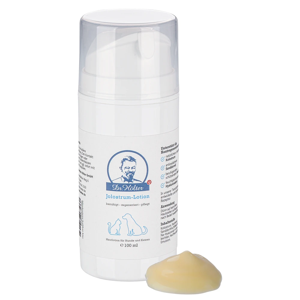 Dr. Hölter Jolostrum Lotion Hautpflege Jolostrum Lotion Hund + Katze 50ml 4 Dr. Hölter Jolostrum Lotion Hautpflege Jolostrum Lotion Hund + Katze 50ml – Bild 2