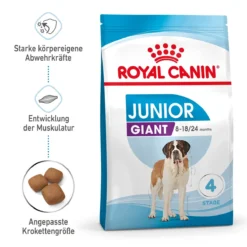 Royal Canin Giant Junior Welpenfutter Für Sehr Große Hunde 15 Kg Trockenfutter Für Hunde -Deutschland Kuschel Pet Verkaufs-Shop SDdEcmMssCf0 3182550707077 3085 1