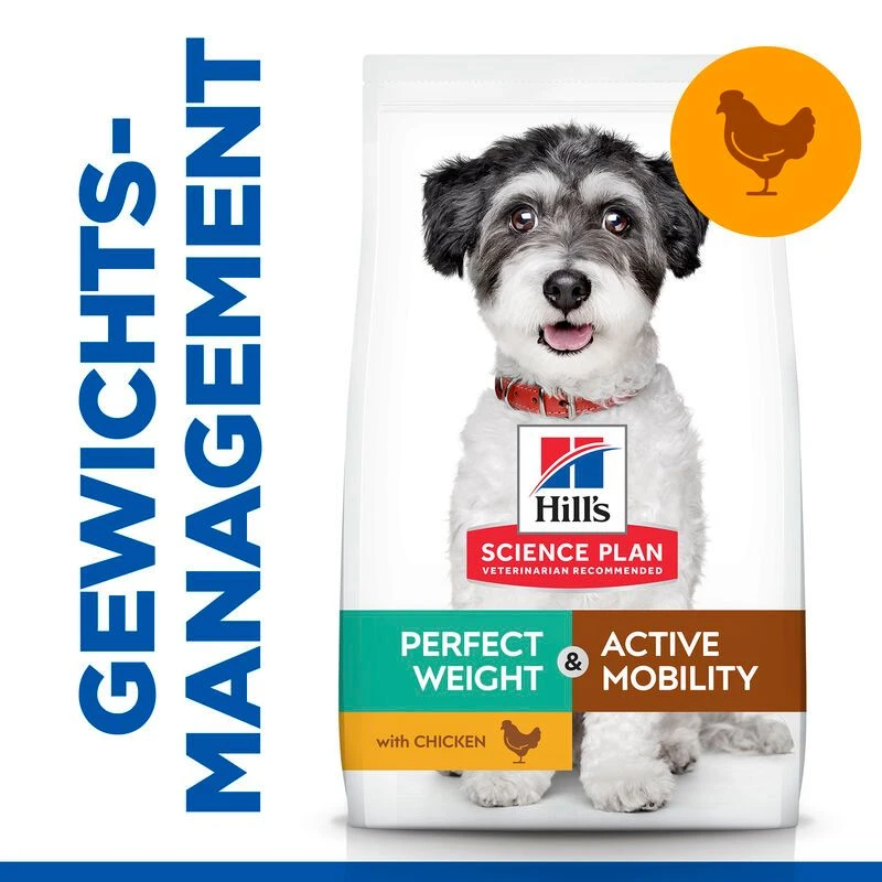 Hills Science Plan Perfect Weight + Active Mobility Small & Mini Adult Trockenfutter 6 Kg Trockenfutter Für Hunde 4 Hills Science Plan Perfect Weight + Active Mobility Small & Mini Adult Trockenfutter 6 Kg Trockenfutter Für Hunde – Bild 2