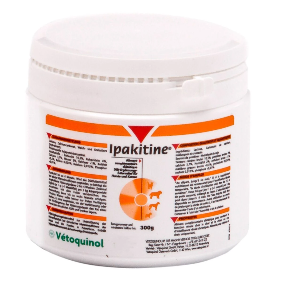 Vetoquinol Ipakitine Pulver Hund Und Katze 60 G Ipakitine 4 Vetoquinol Ipakitine Pulver Hund Und Katze 60 G Ipakitine – Bild 2
