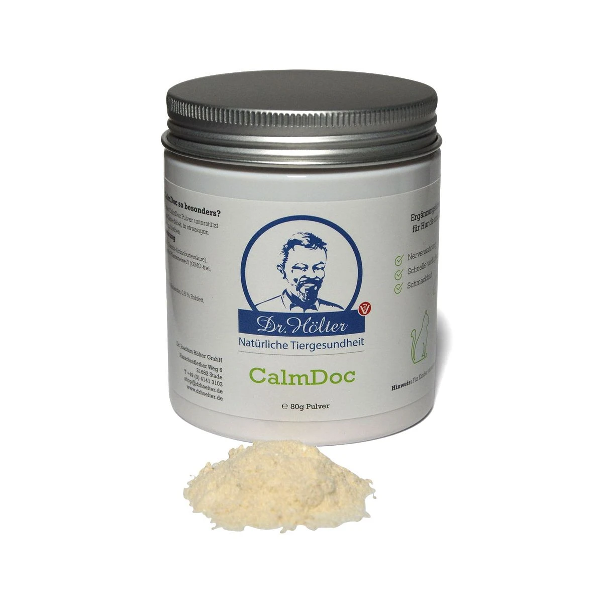 Dr. Hölter CalmDoc Nervennahrung Für Hund Und Katze 90 Kapseln CalmDoc 4 Dr. Hölter CalmDoc Nervennahrung Für Hund Und Katze 90 Kapseln CalmDoc – Bild 2