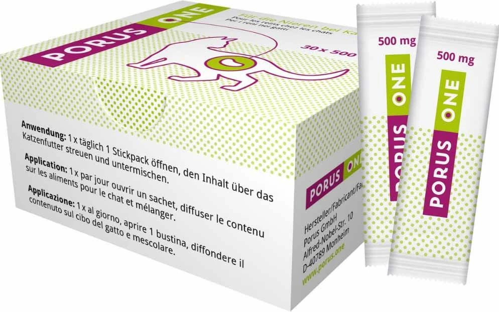 DECHRA Porus One Für Die Nieren Von Katzen 1x 30 X 500 Mg 3 DECHRA Porus One Für Die Nieren Von Katzen 1x 30 X 500 Mg