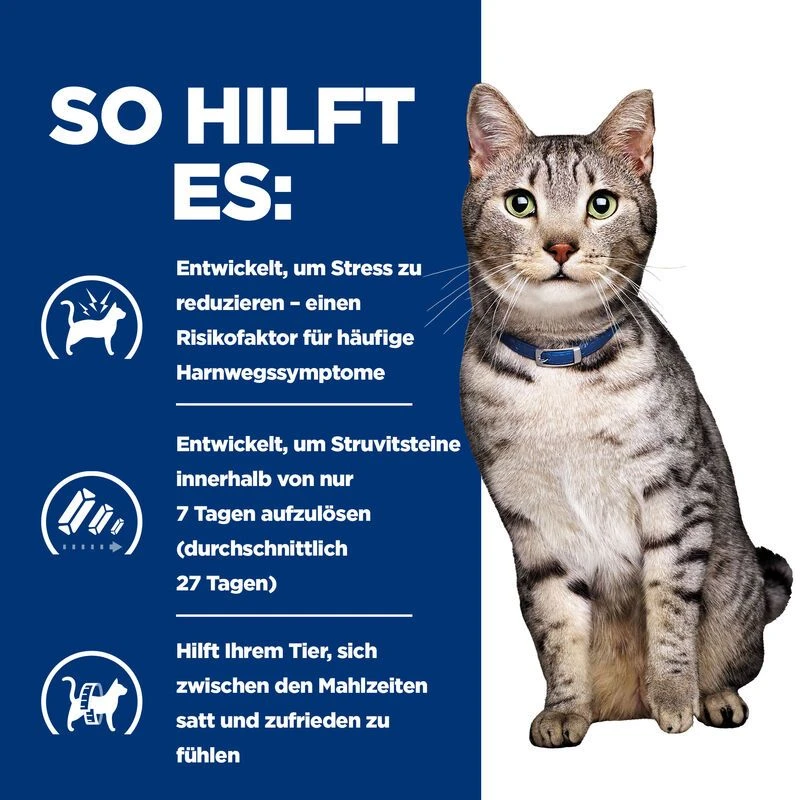 Hills Prescription Diet Feline C/d Multicare Urinary Stress + Metabolic Frischebeutel Für Katzen 12 X 85 G Frischebeutel 5 Hills Prescription Diet Feline C/d Multicare Urinary Stress + Metabolic Frischebeutel Für Katzen 12 X 85 G Frischebeutel – Bild 4