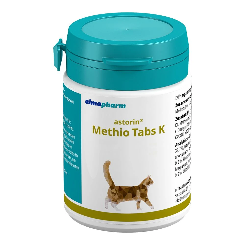 Almapharm Astorin Methio Tabs K Für Katzen 200 Tabletten Dose Für Katzen 3 Almapharm Astorin Methio Tabs K Für Katzen 200 Tabletten Dose Für Katzen – Bild 2