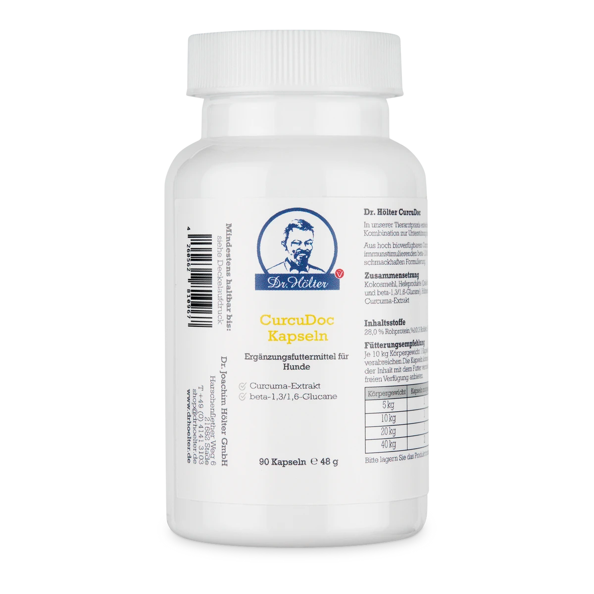 Dr. Hölter CurcuDoc Kurkuma Für Hunde 40g CurcuDoc Pulver 8 Dr. Hölter CurcuDoc Kurkuma Für Hunde 40g CurcuDoc Pulver – Bild 6