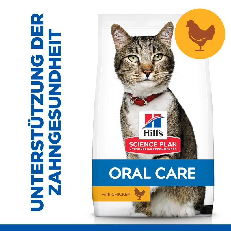 Hills Science Plan Feline Adult Oral Care Trockenfutter Mit Huhn 1,5 Kg Trockenfutter Für Katzen 4 Hills Science Plan Feline Adult Oral Care Trockenfutter Mit Huhn 1,5 Kg Trockenfutter Für Katzen – Bild 2