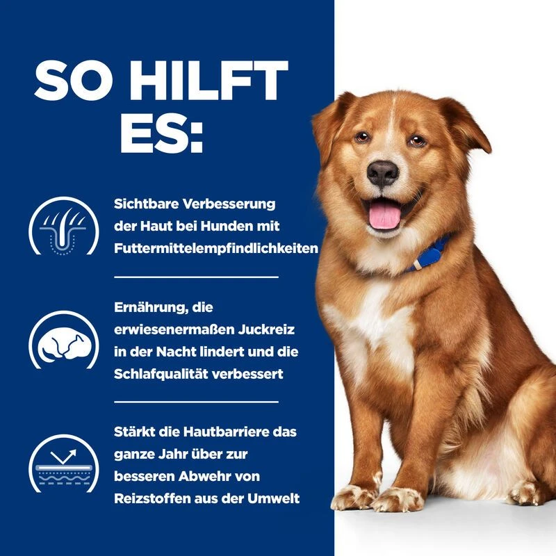 Hills Prescription Diet Canine Derm Complete Trockenfutter Für Hunde 1,5 Kg Trockenfutter 6 Hills Prescription Diet Canine Derm Complete Trockenfutter Für Hunde 1,5 Kg Trockenfutter – Bild 4