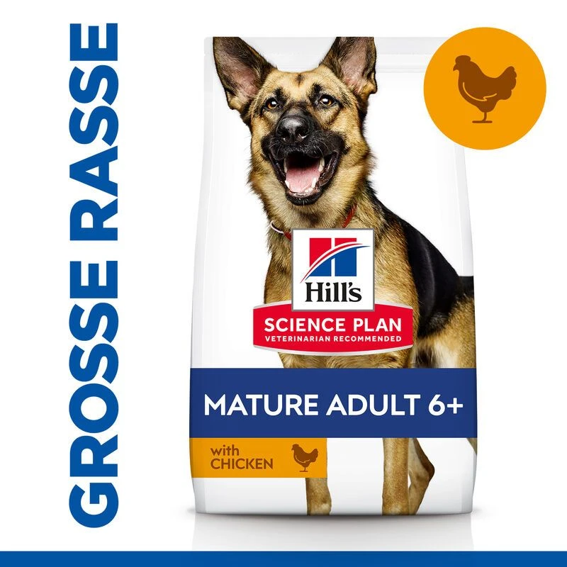 Hills Science Plan Canine Mature Adult 6+ Large Breed Hund Trockenfutter 14 Kg Trockenfutter Mit Huhn 4 Hills Science Plan Canine Mature Adult 6+ Large Breed Hund Trockenfutter 14 Kg Trockenfutter Mit Huhn – Bild 2