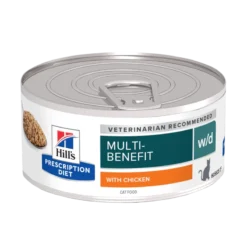 Hills Feline W/d Multi-Benefit Dosenfutter Für Katzen 24 X 156 G Feingehackt - Huhn In Dosen