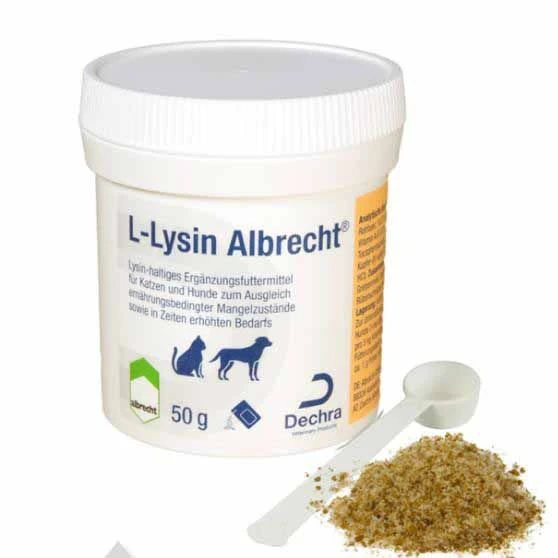 Dechra L-Lysin Für Hund Und Katze 50 G Pulver Dose 3 Dechra L-Lysin Für Hund Und Katze 50 G Pulver Dose