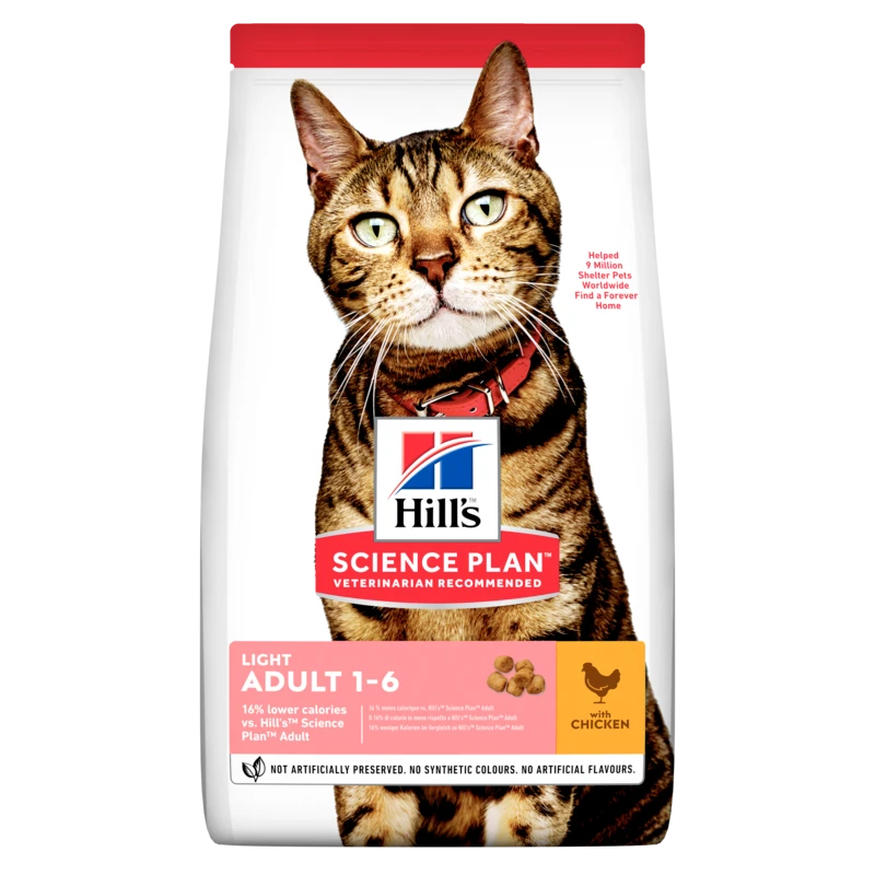 Hills Science Plan Feline Adult Light Huhn Trockenfutter Für Katzen 10 Kg Huhn Trockenfutter Für Katzen 3 Hills Science Plan Feline Adult Light Huhn Trockenfutter Für Katzen 10 Kg Huhn Trockenfutter Für Katzen
